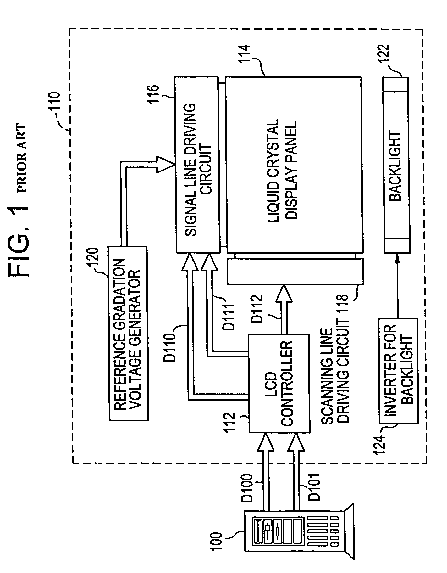 Liquid crystal display and computer