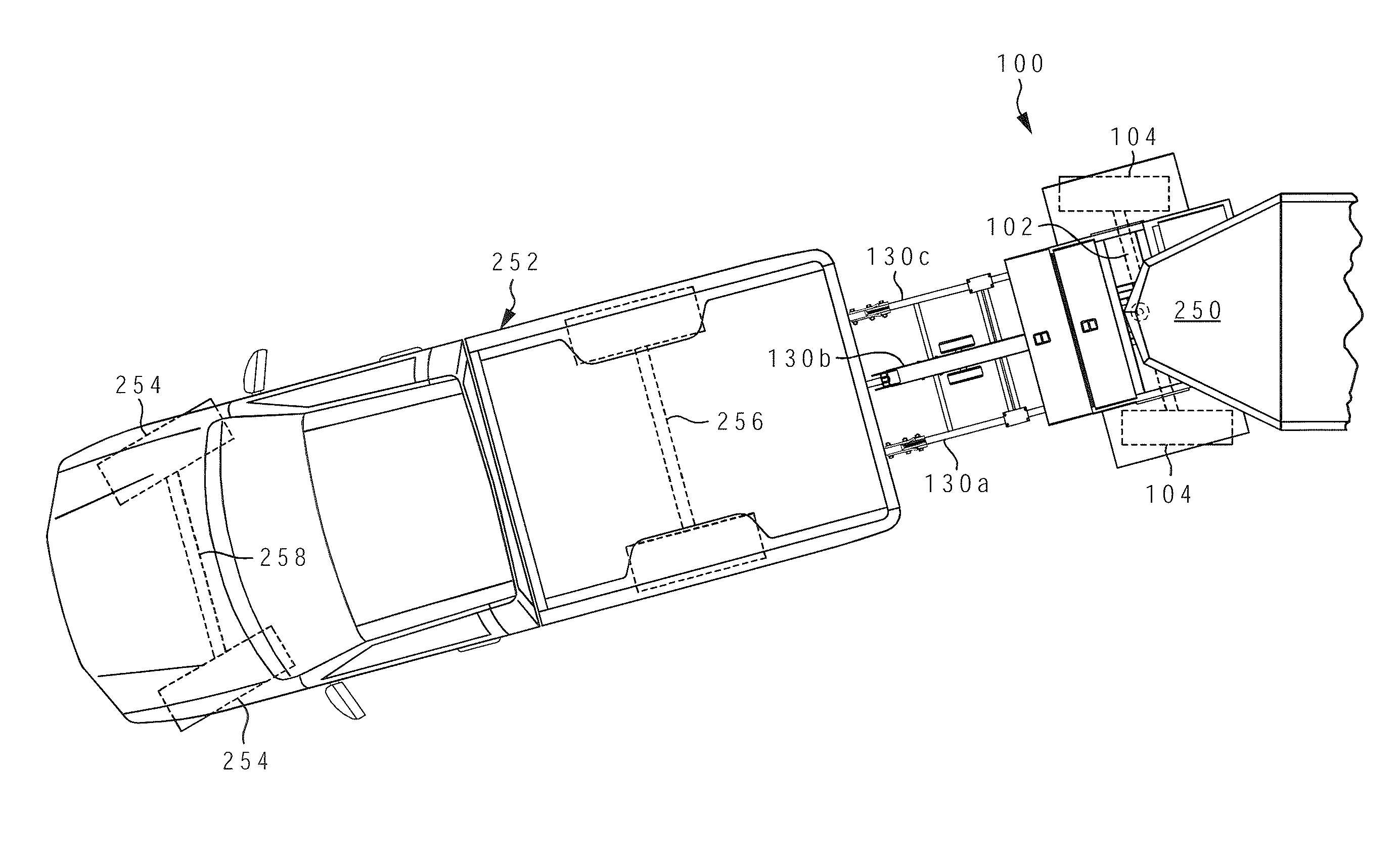 Trailer towing system