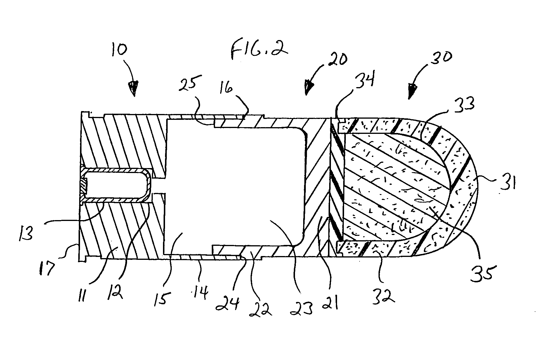 Frangible non-lethal projectile