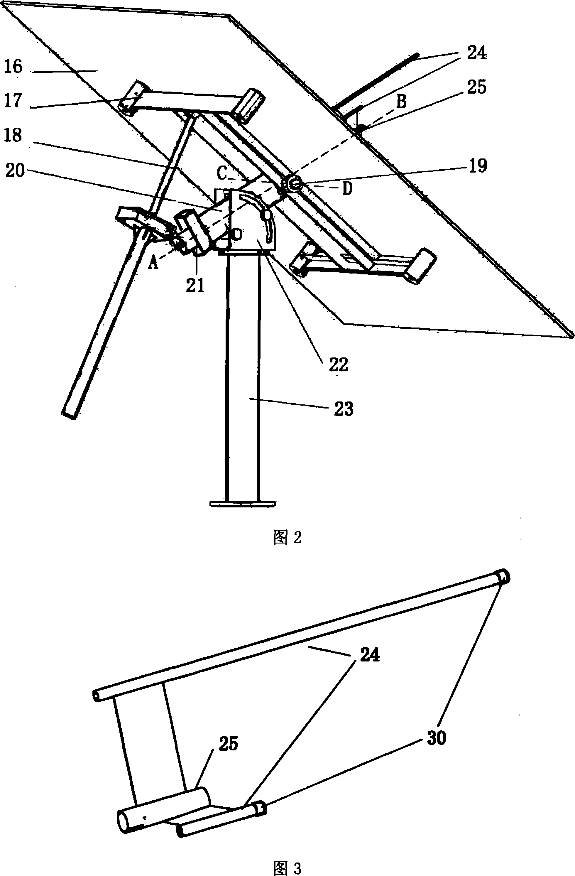 Heliostat device