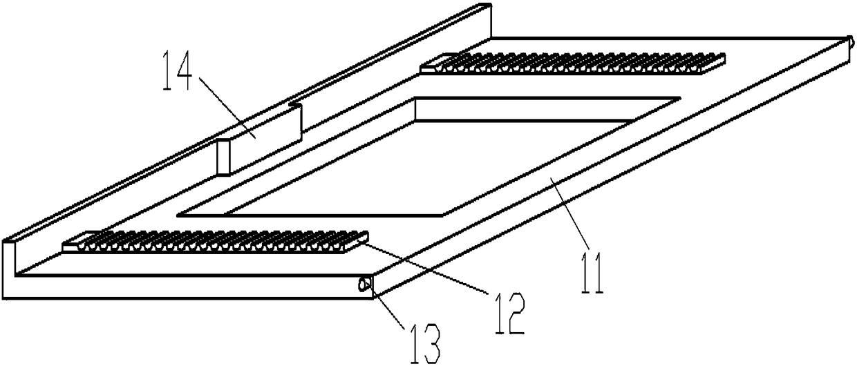 Laptop radiator support