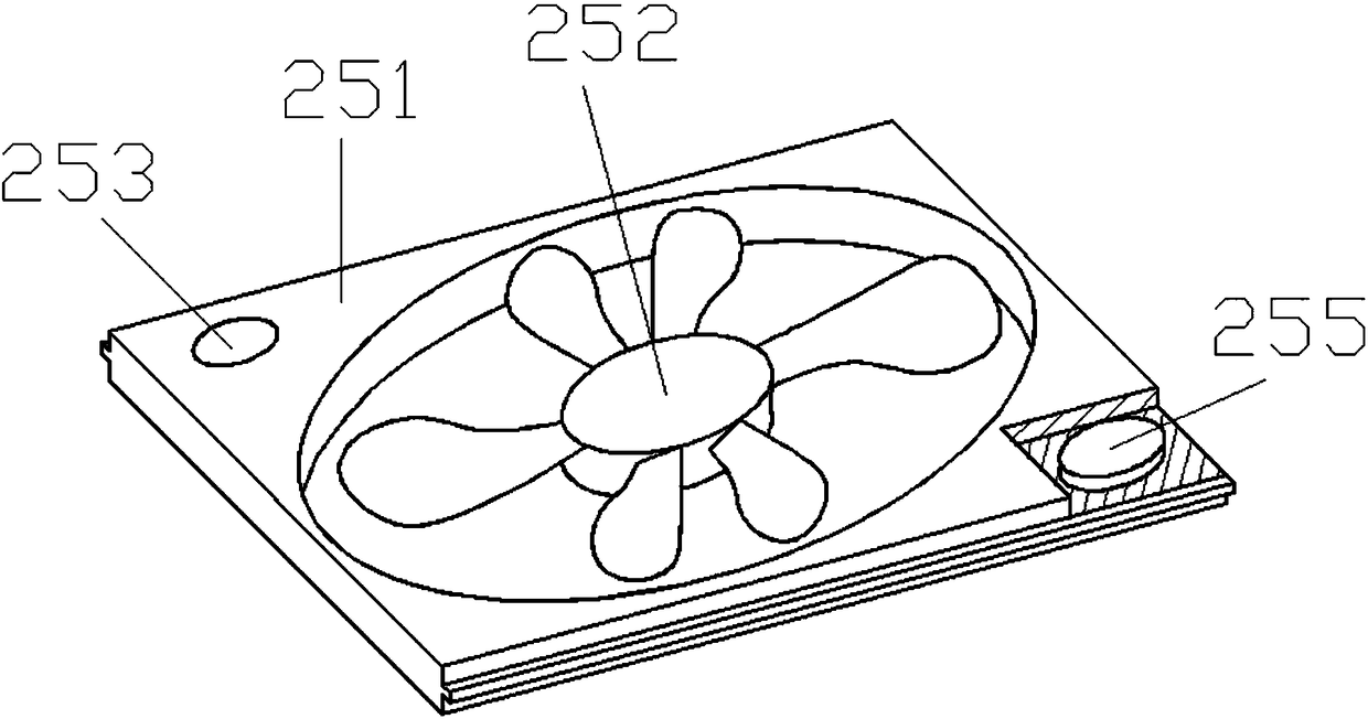 Laptop radiator support