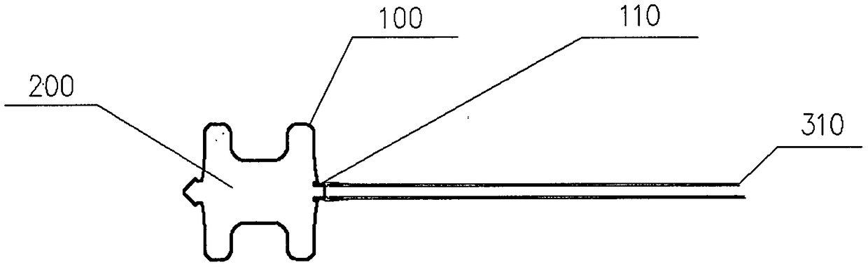 An interspinous process fixation system