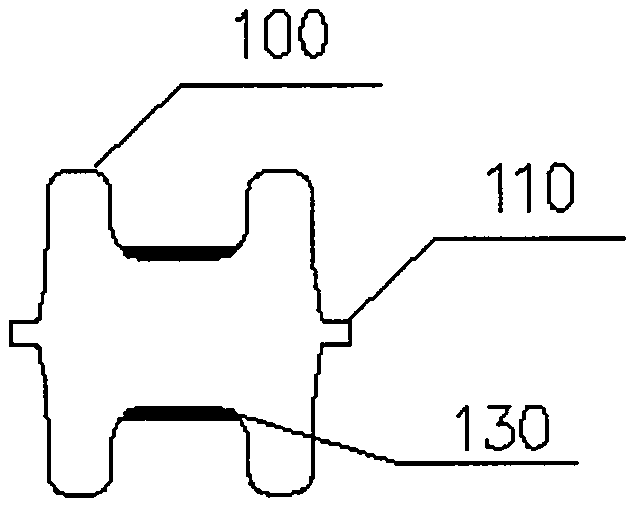 An interspinous process fixation system