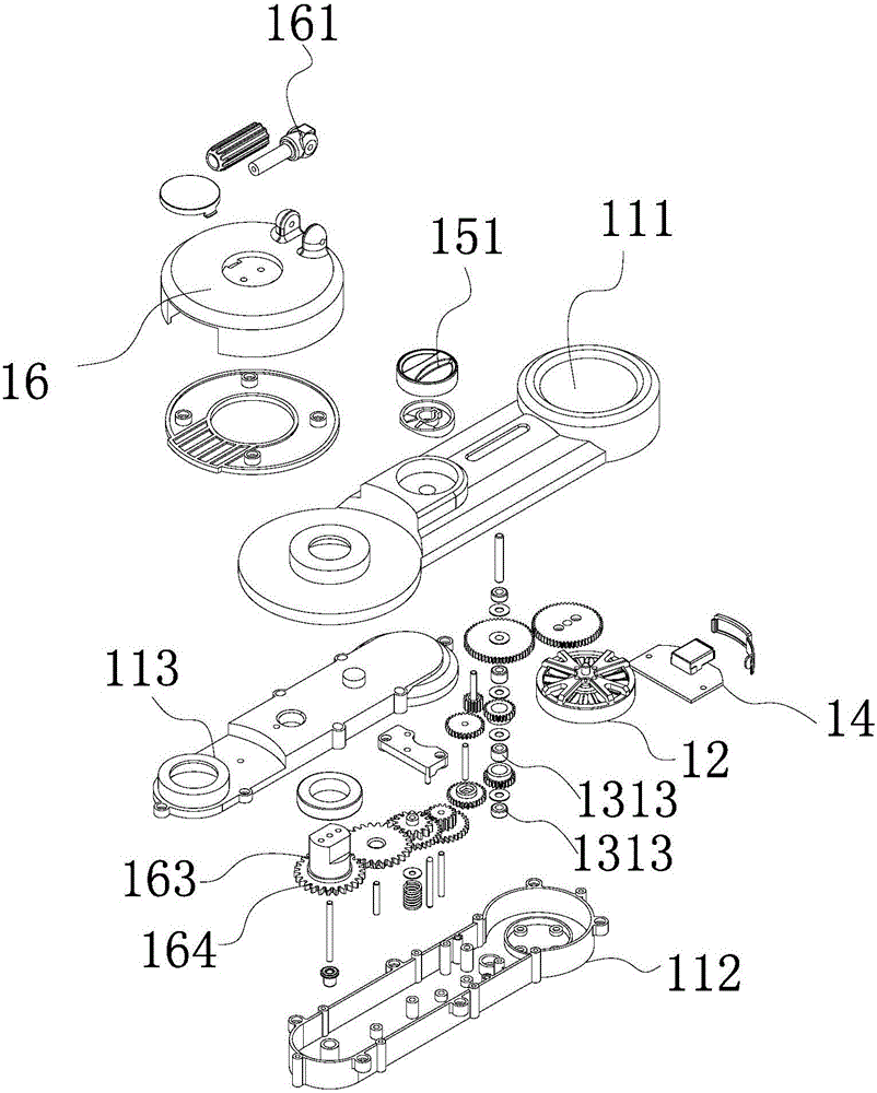 Power generation power structure, wearable power generation device and knee joint protection device