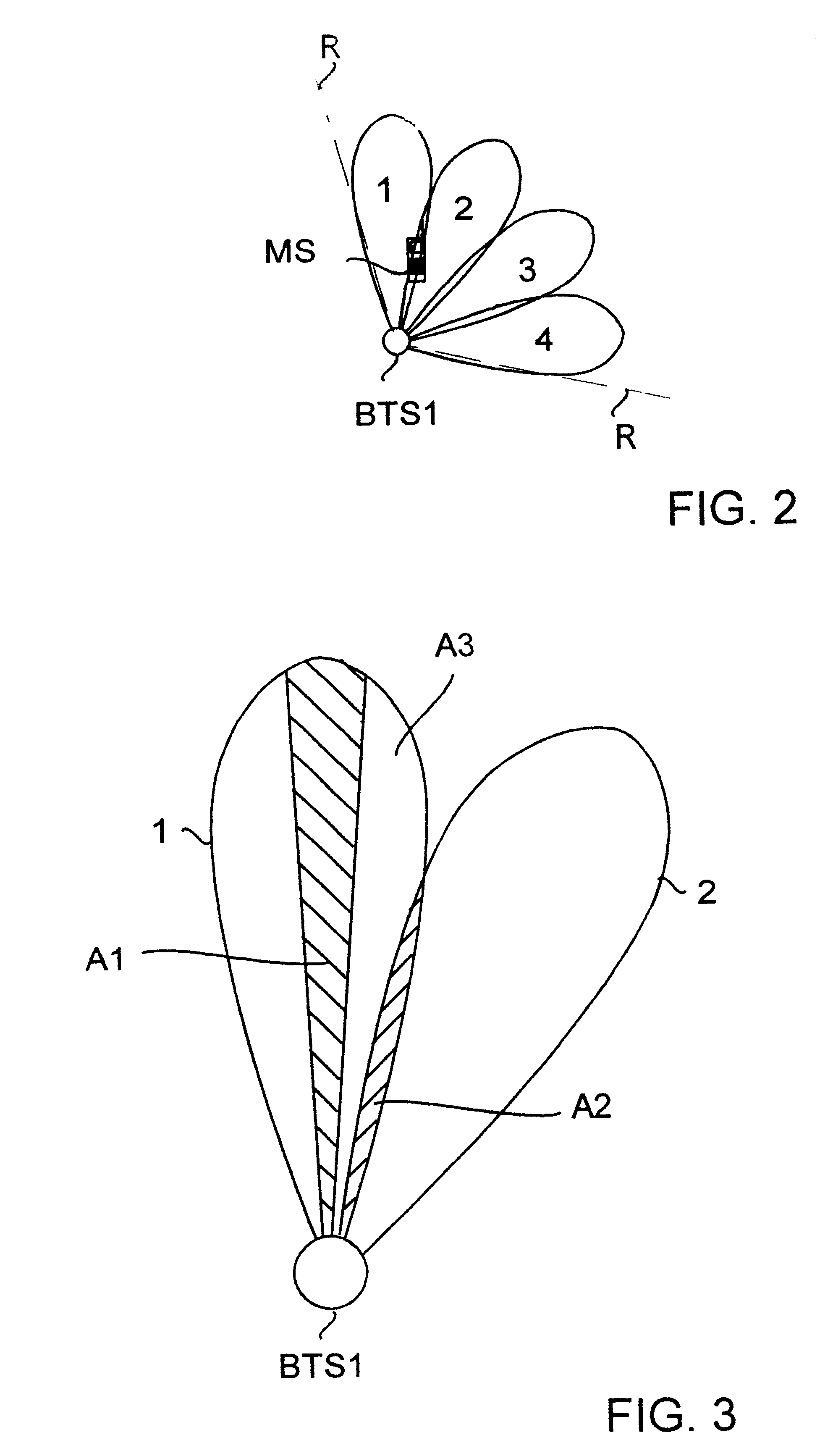 Method for determining the position of a mobile station