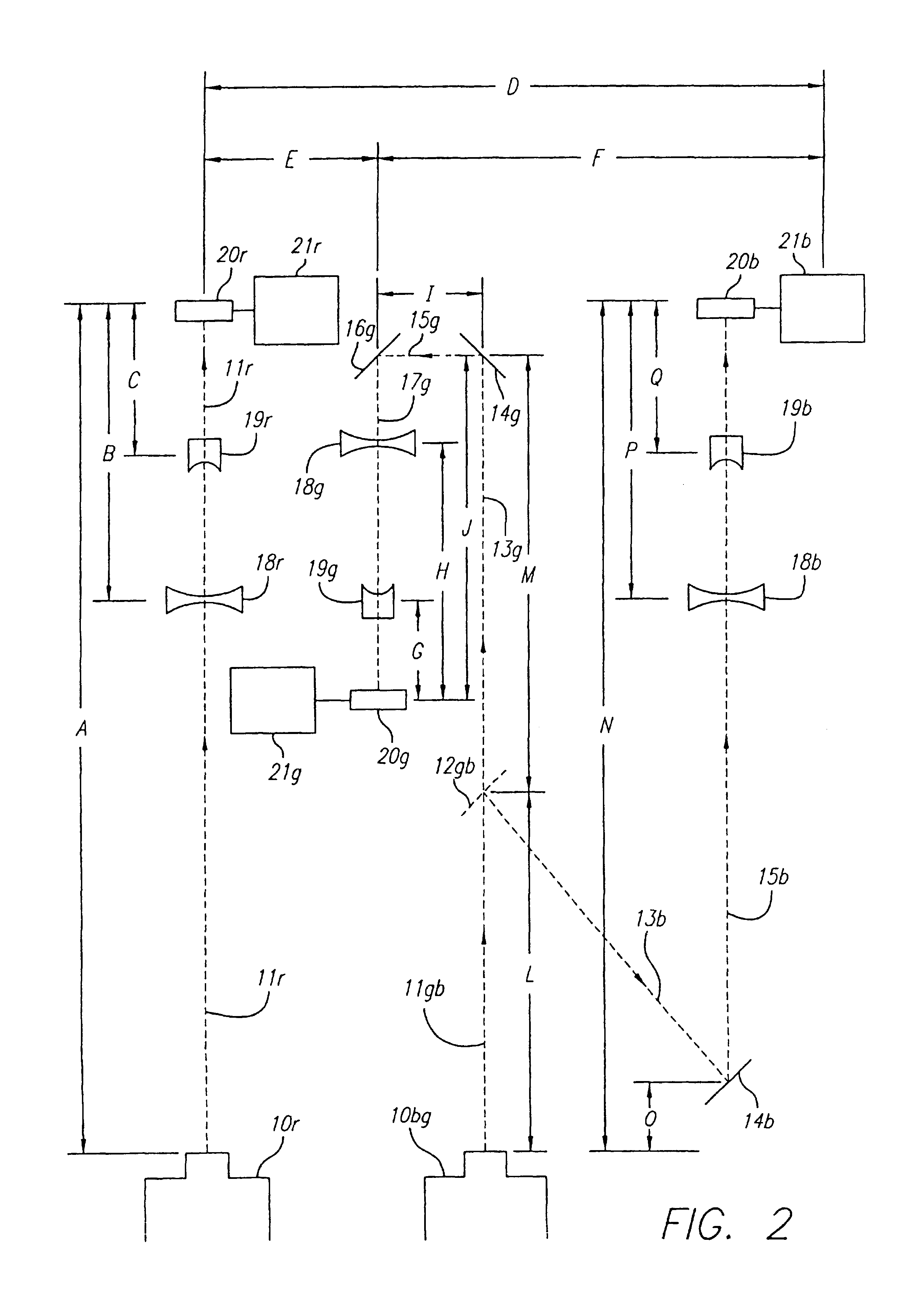 Laser projection apparatus with liquid-crystal light valves and scanning reading beam