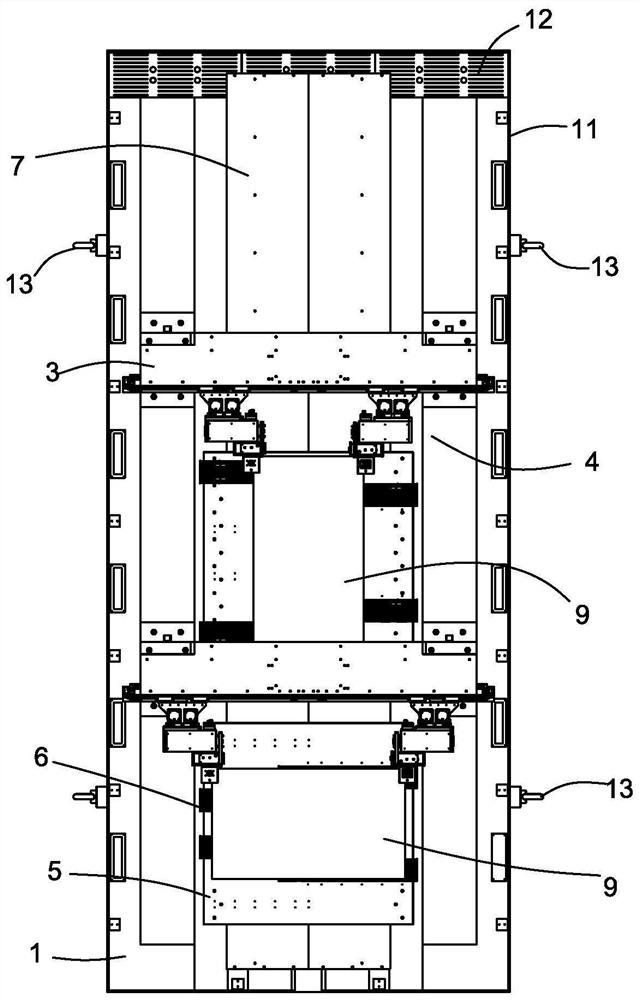 Glass edge grinding machine