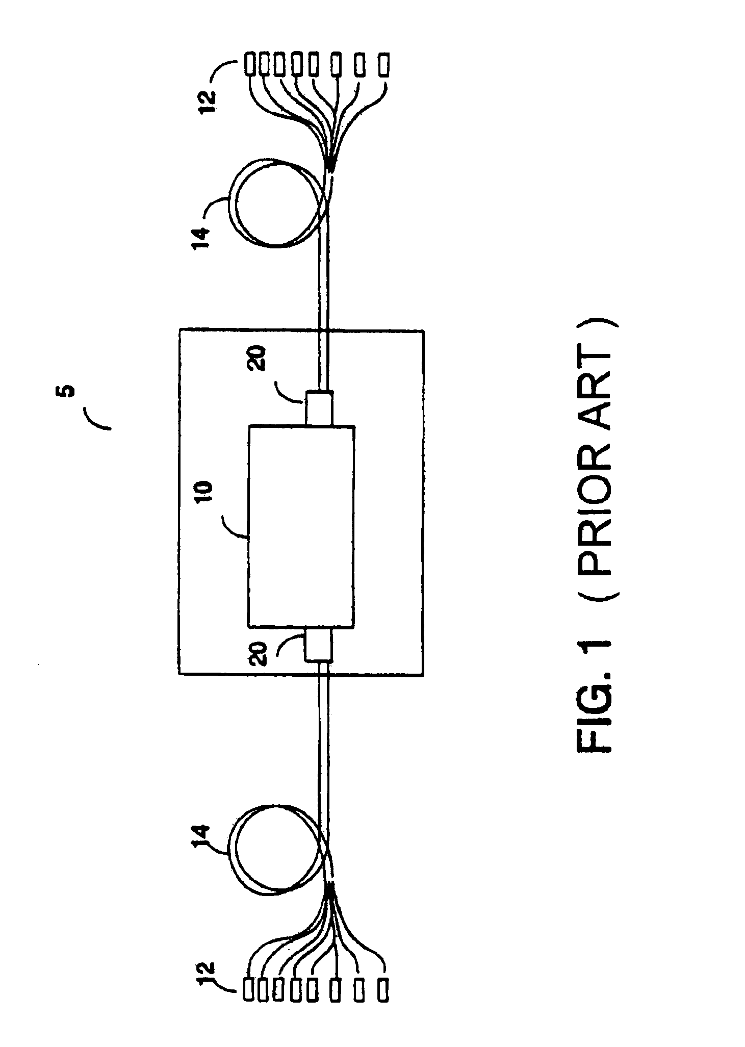 Compact optical package with modular optical connector