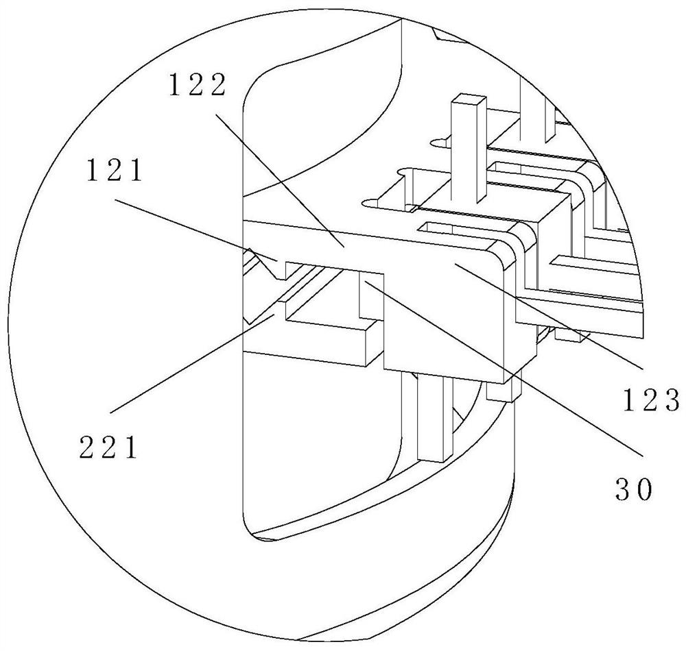 Framework structure and electronic expansion valve with framework structure