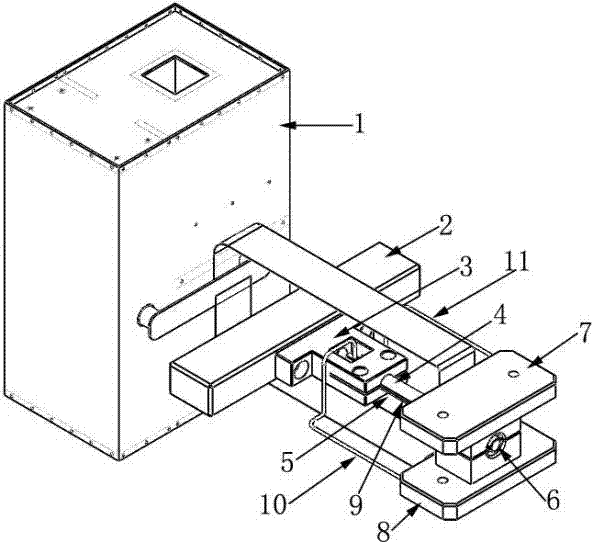 Fast pipe welding mechanism