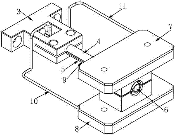 Fast pipe welding mechanism