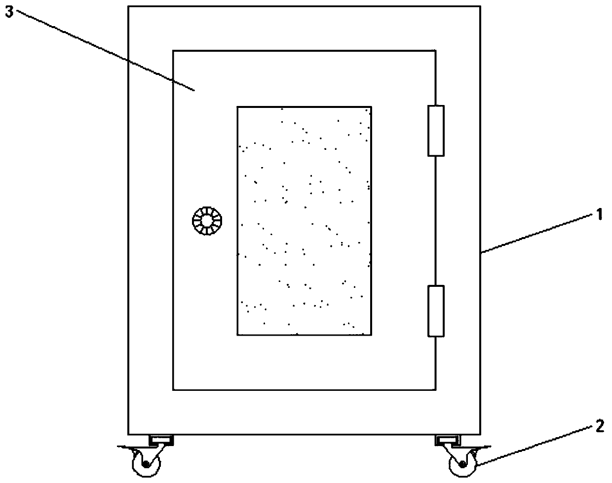 Electronic component storage device and electronic component storage method