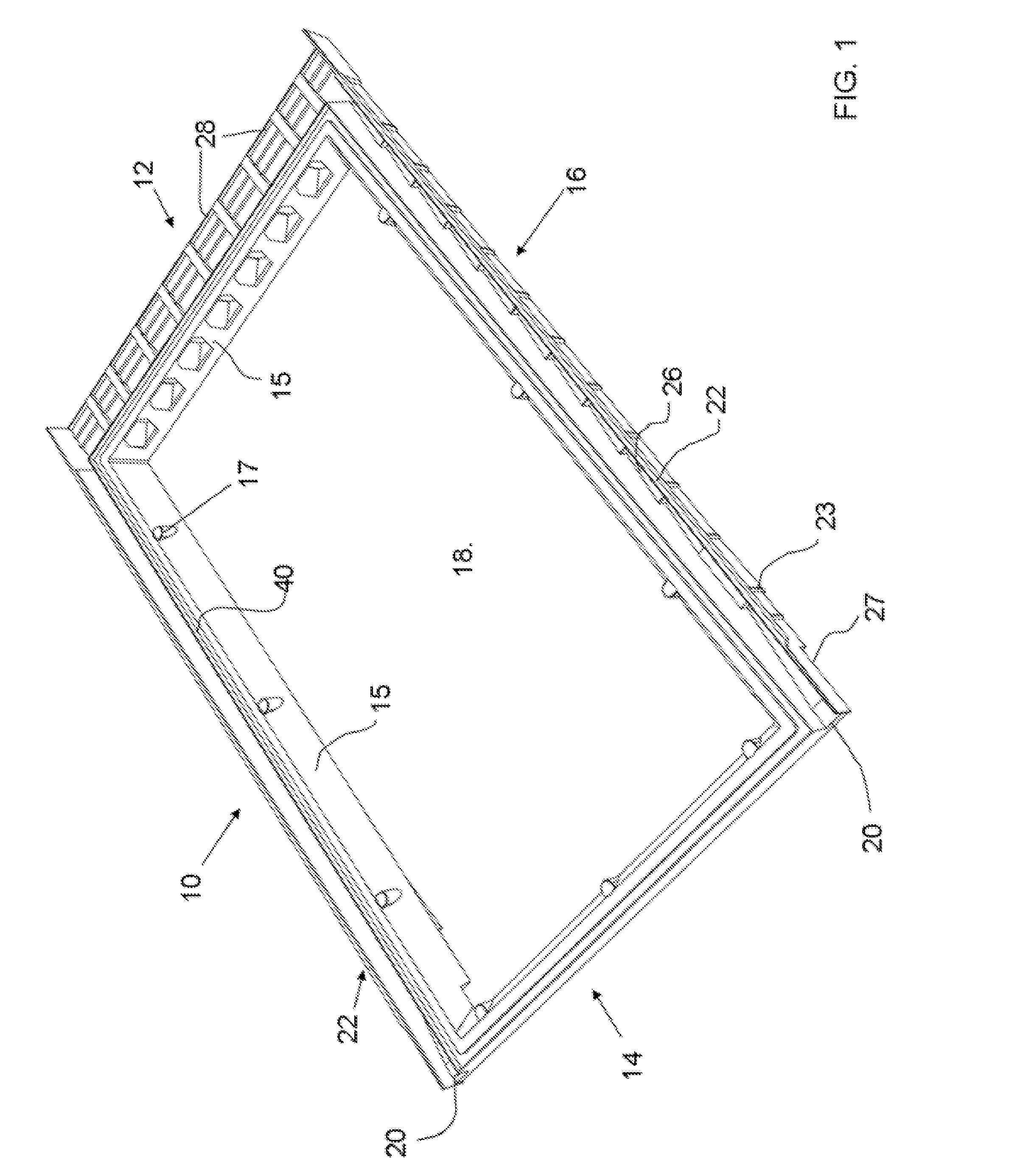 Building-integrated solar-panel roof element systems