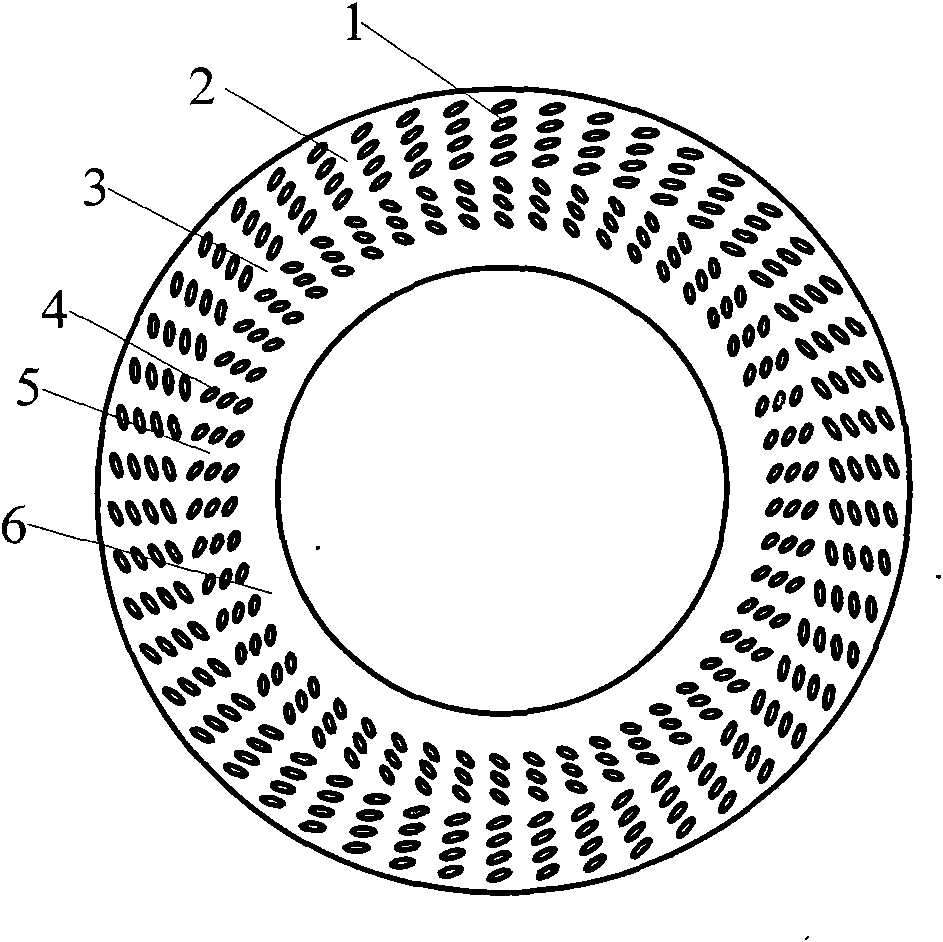 Double-row tilting directional microporous end surface no-leakage mechanical sealing structure