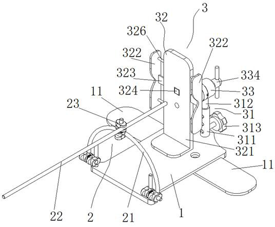 Force line fixing device for high tibial osteotomy