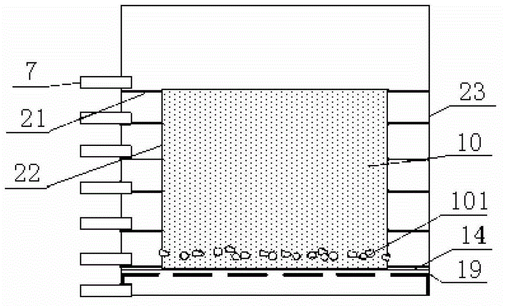 Artificial rainfall runoff and soil water motion simulation experimental system