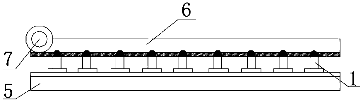 Cleaning and drying device and method and harvester