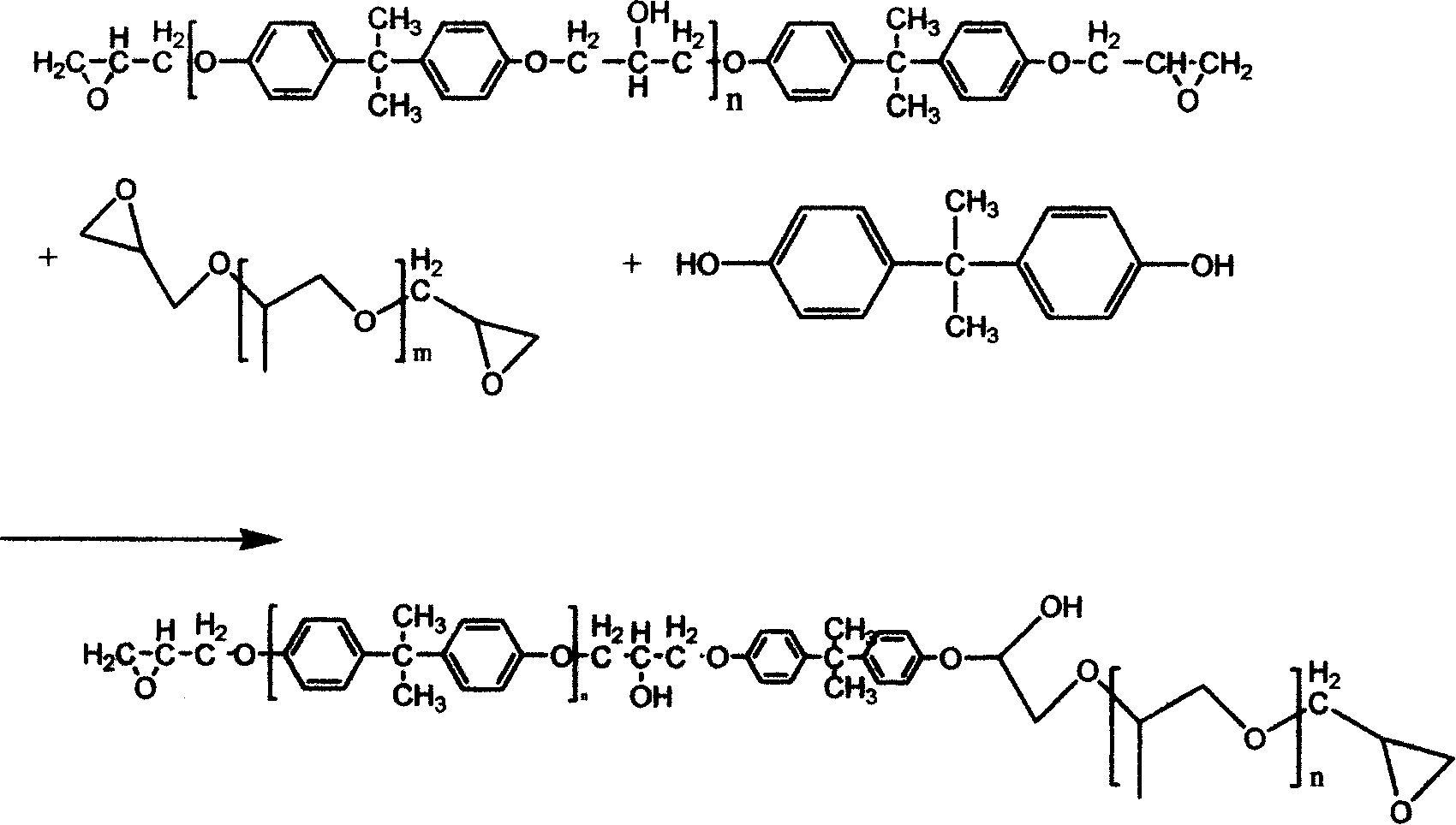 Method for preparing self-emulsification aqueous epoxy resin emulsion