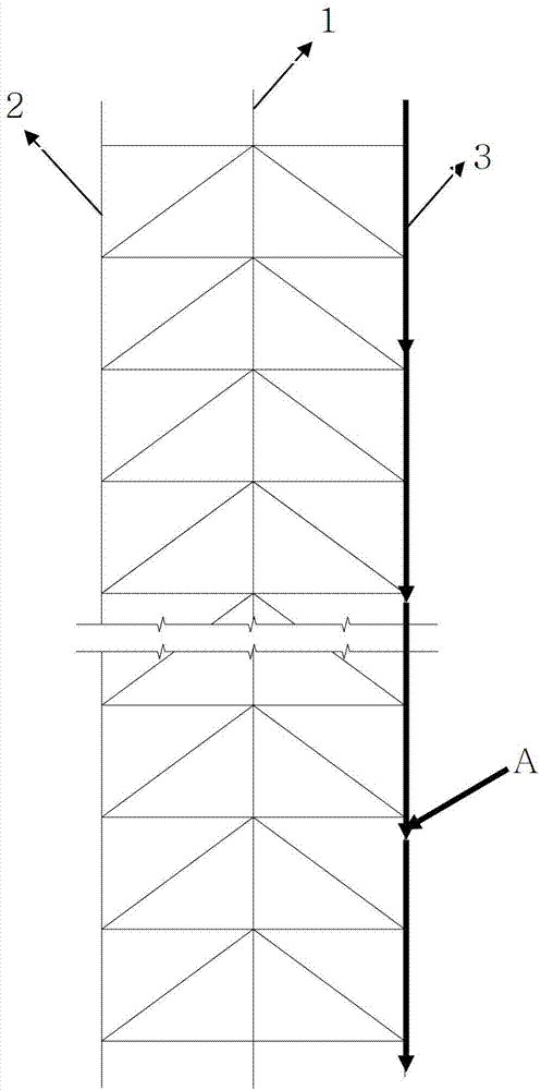 Method for Determining Towing Load of Triangular Truss Legs of Jack-up Drilling Platform