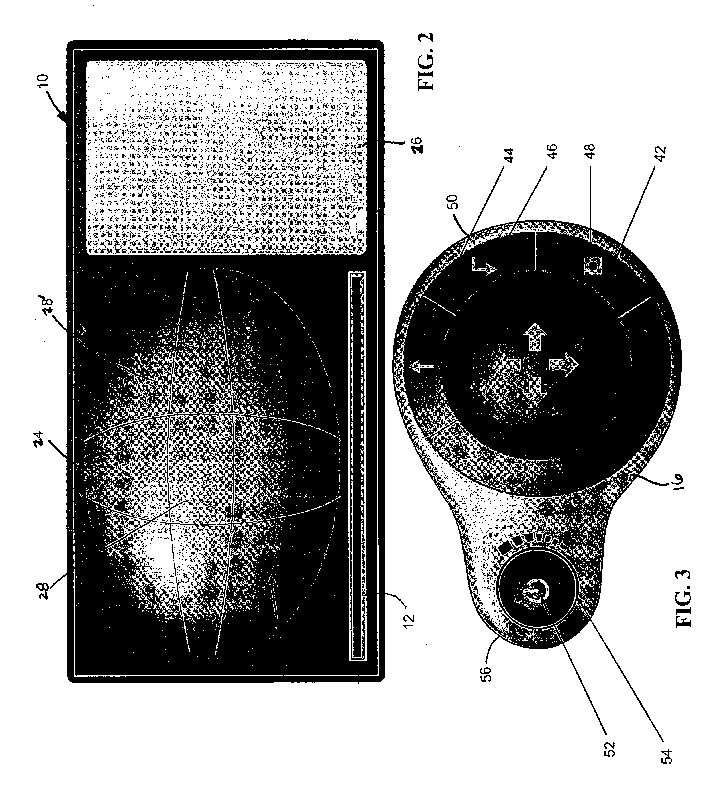 Three-dimensional display and control image