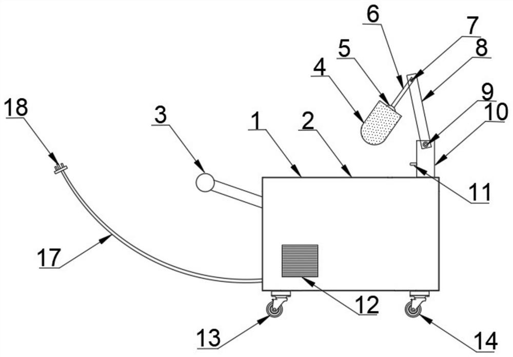 Polishing device for oxidation plate