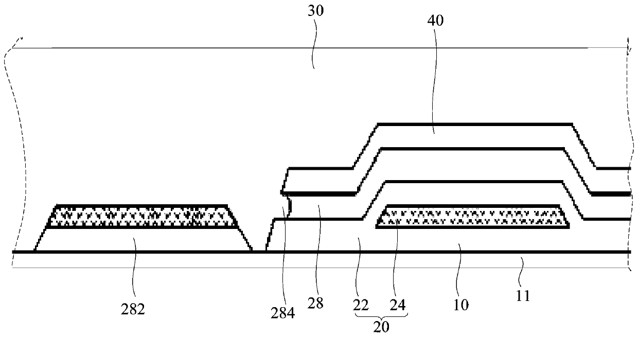 Packaging method and display screen