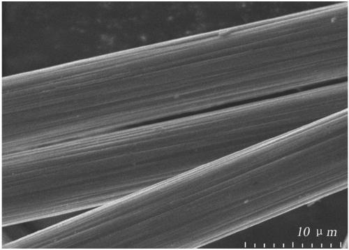 Continuous carbon fiber recovering method and continuous carbon fiber recovering device