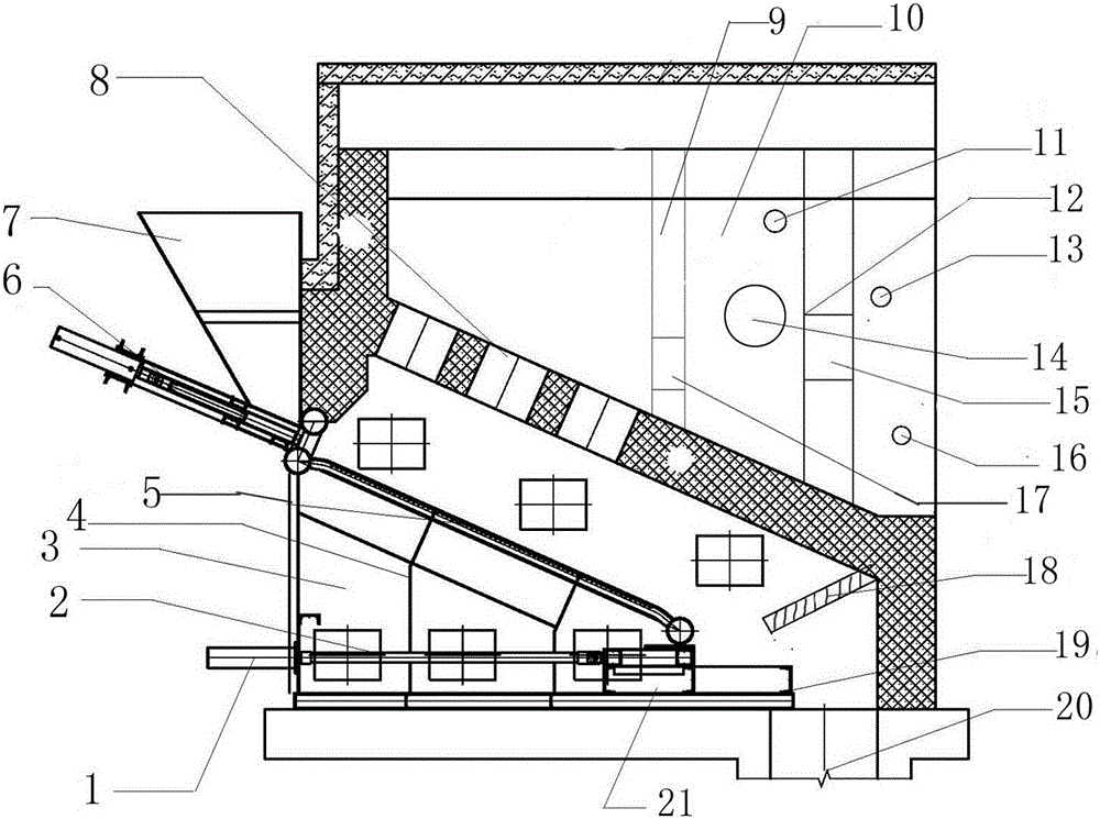 Biomass furnace and device for removing nitric oxide in same