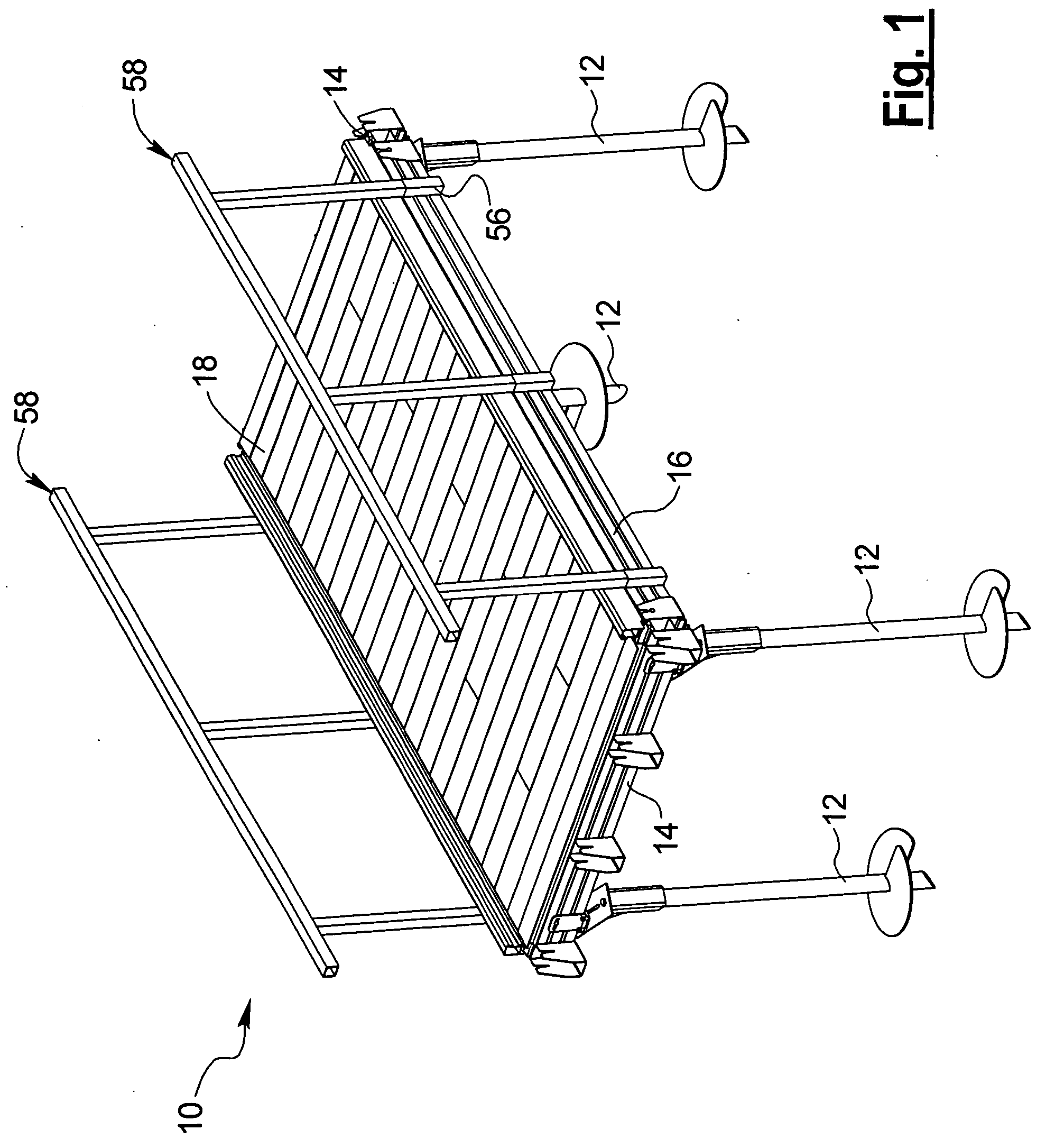 Boardwalk, deck, and platform system