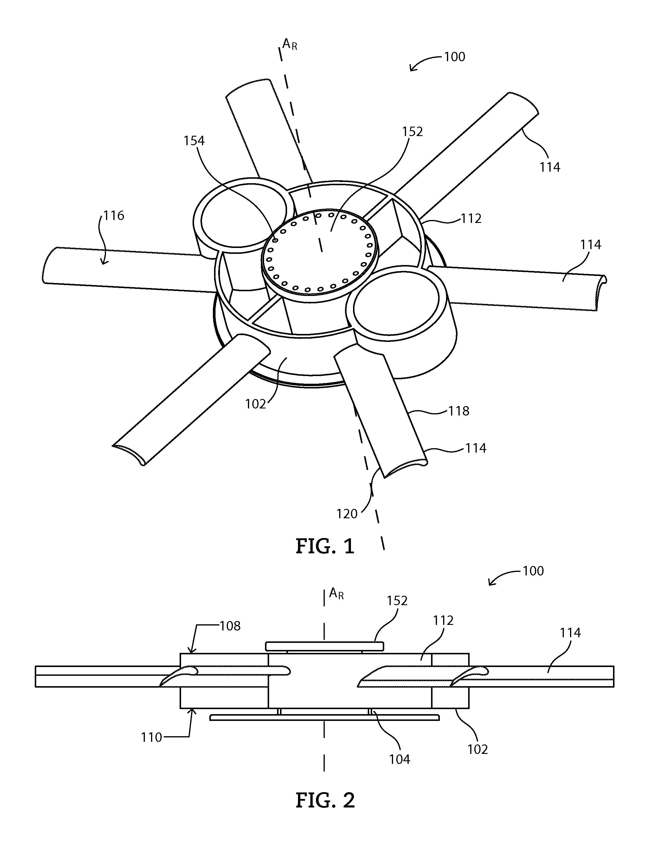 Mixing assemblies including magnetic impellers