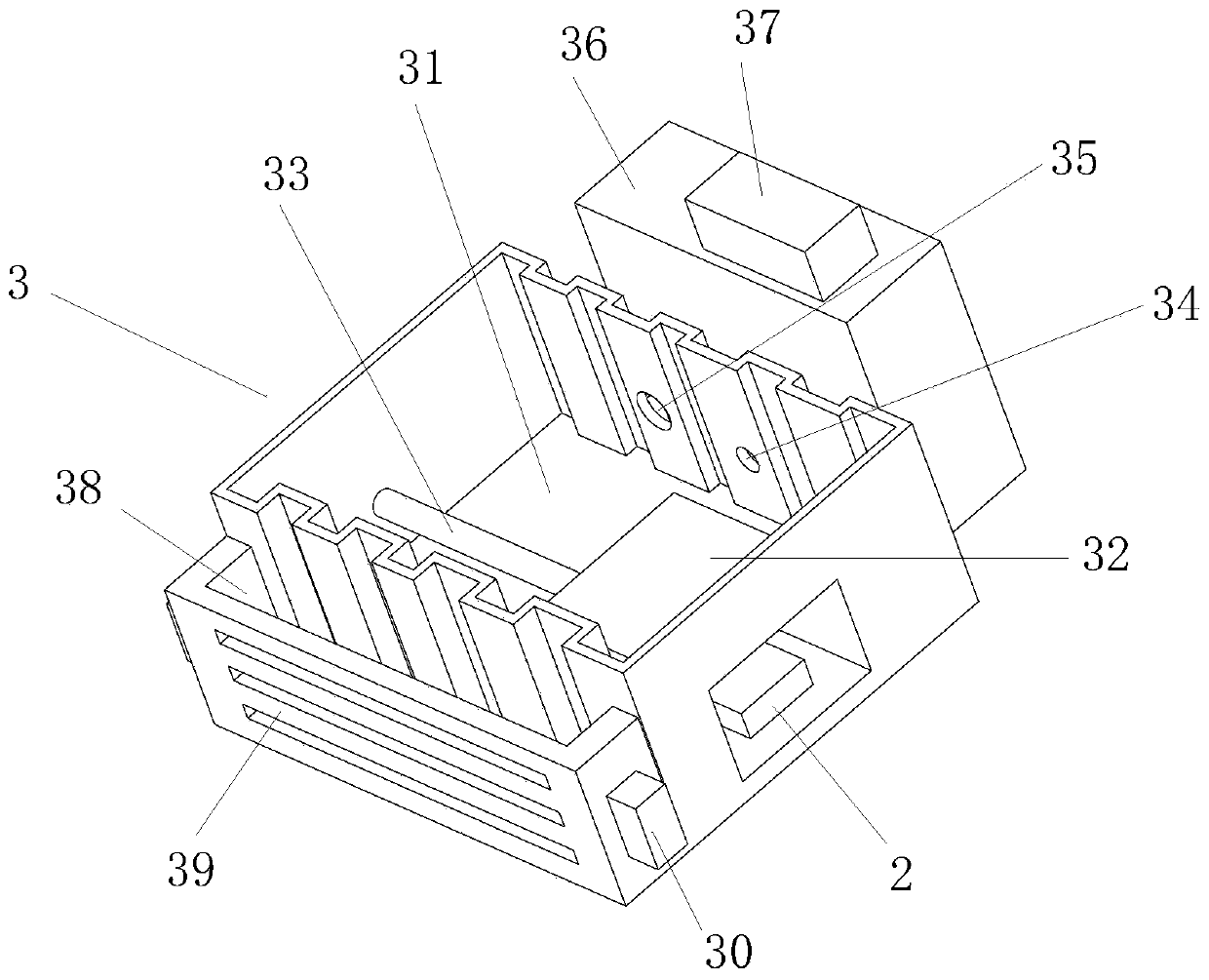 A metal wire drawing cutting system