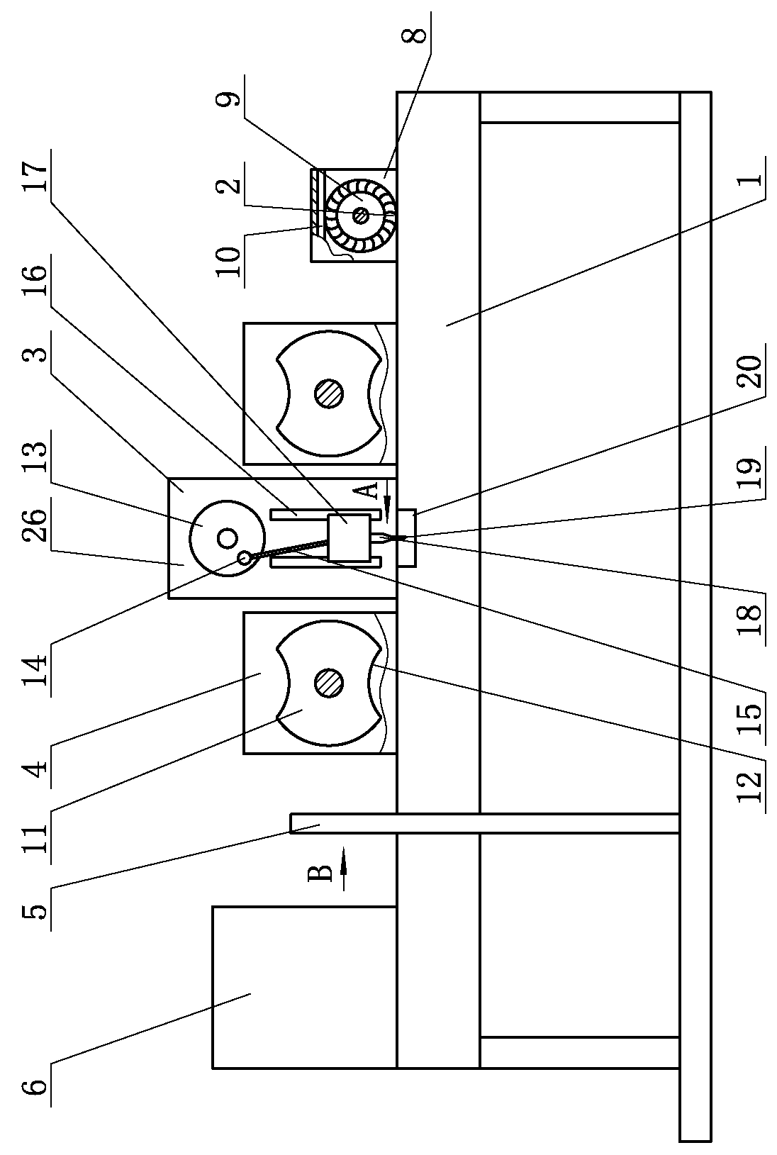 Code punching device for anti-fake printing