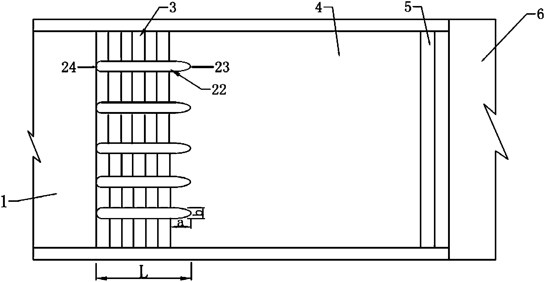 Multistage step drop energy dissipater structure