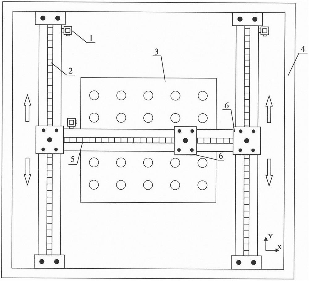 Large-thickness titanium alloy narrow-gap laser welding device and method based on automatic powder laying