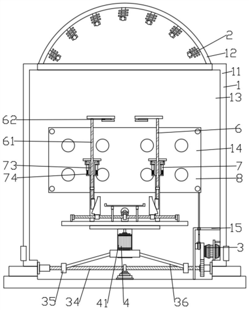 Maintenance device of interventional therapy medical instrument