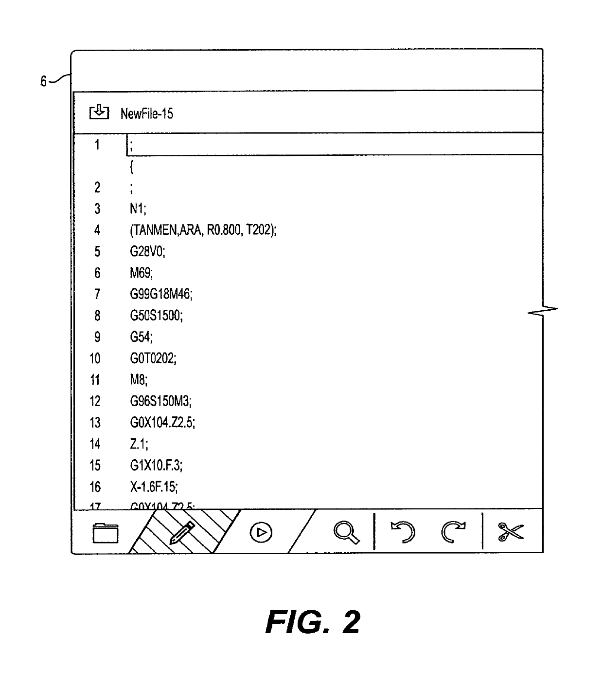 Machining program editing apparatus and machine tool having the same