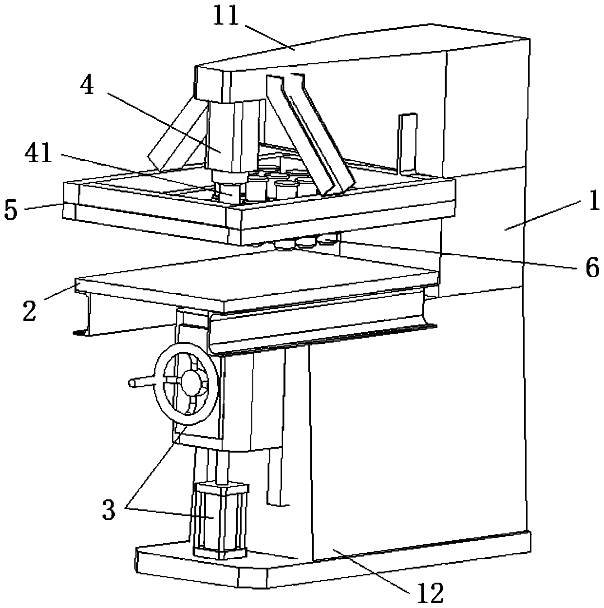 Rapid multi-hole punching equipment