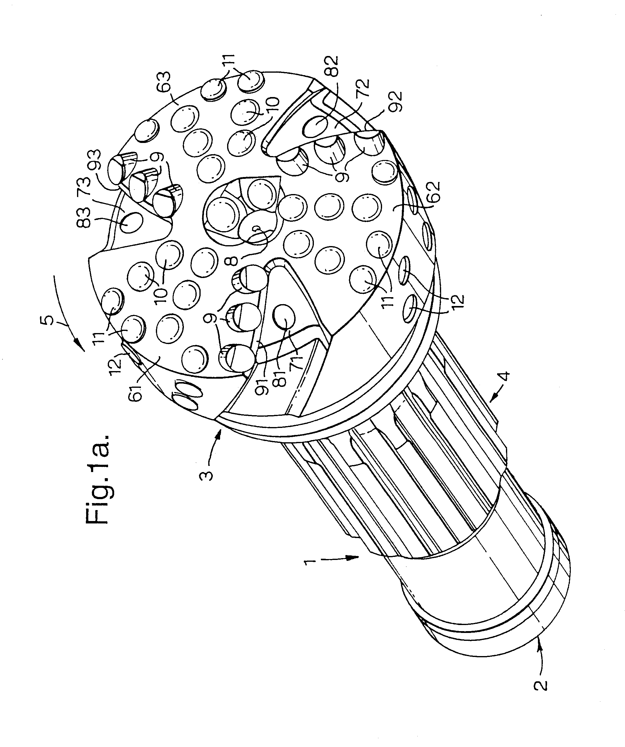 Percussive drill bit