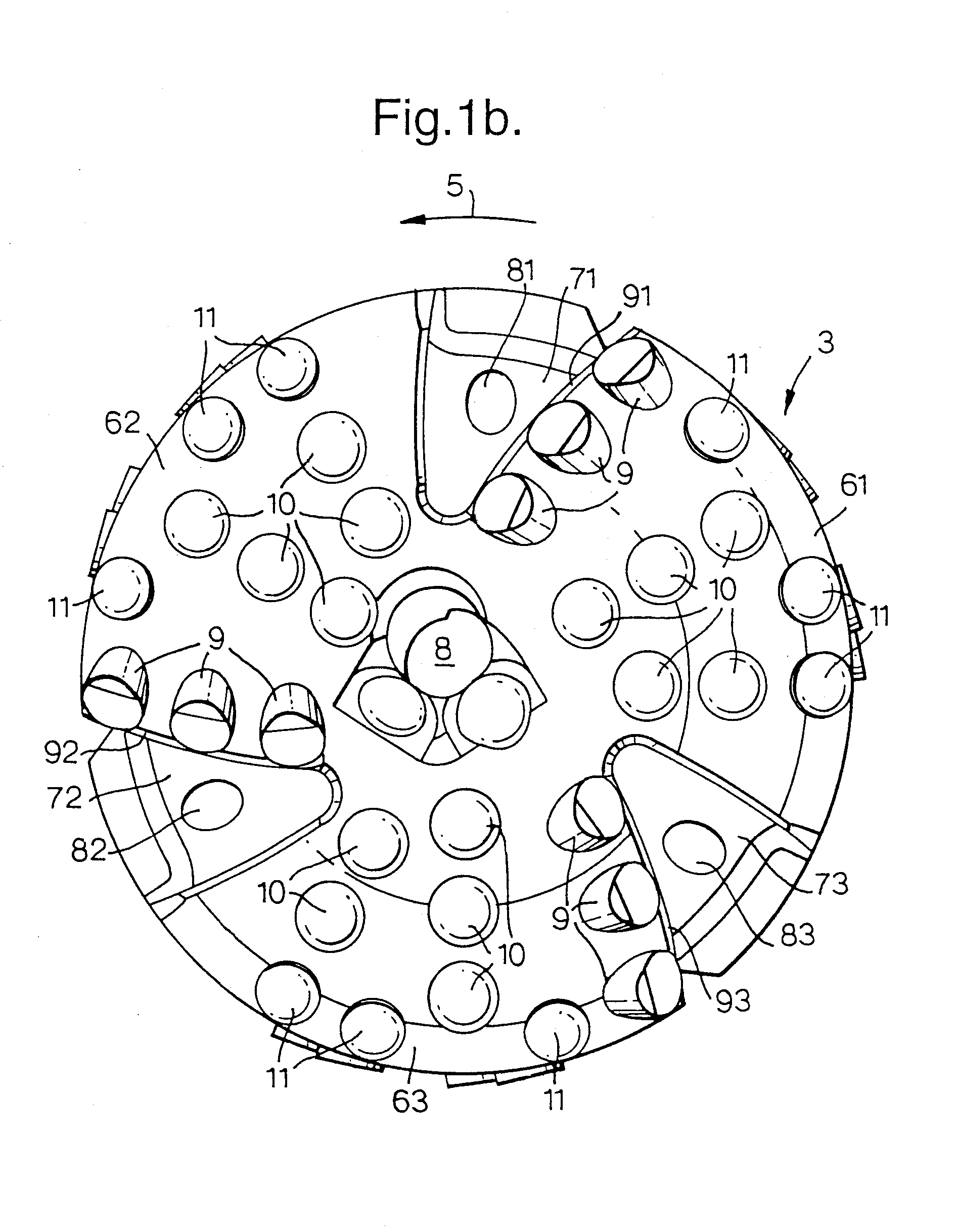 Percussive drill bit