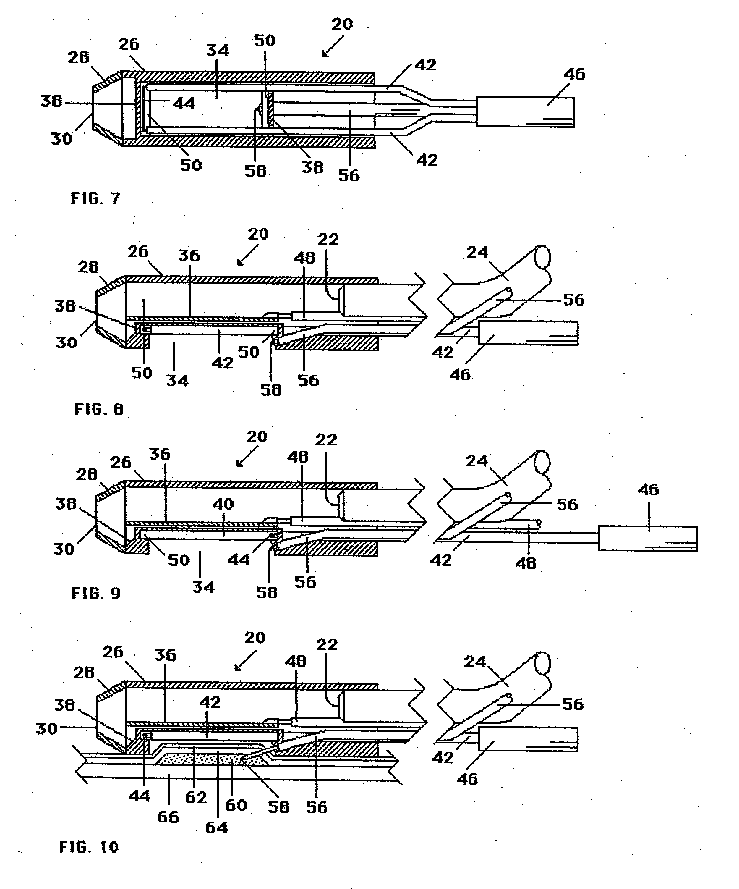 Endoscopic mucosal resection device with conductive tissue stop