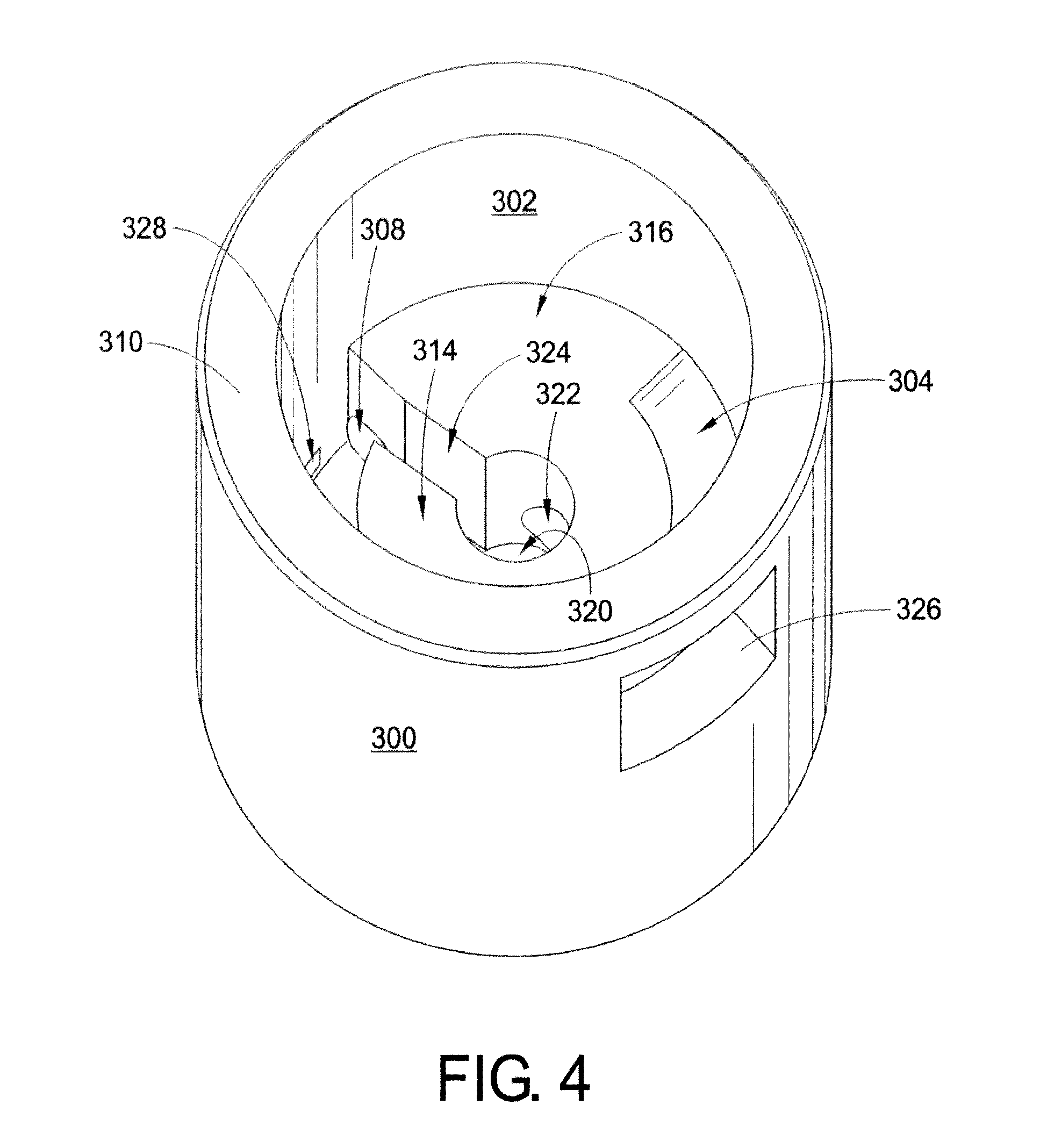 Scrap submergence system