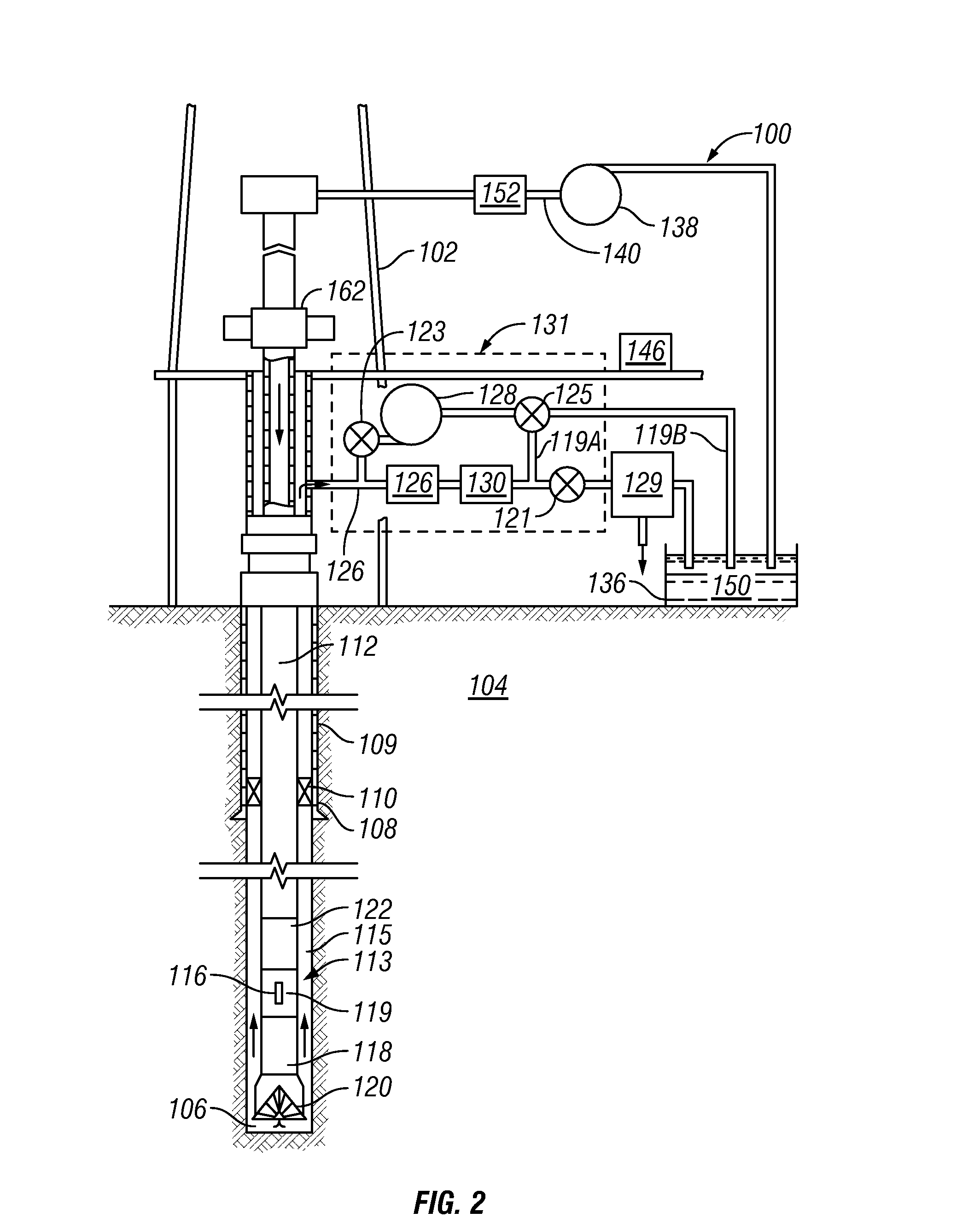 Method for Controlling Fluid Pressure in a Borehole Using a Dynamic Annular Pressure Control System