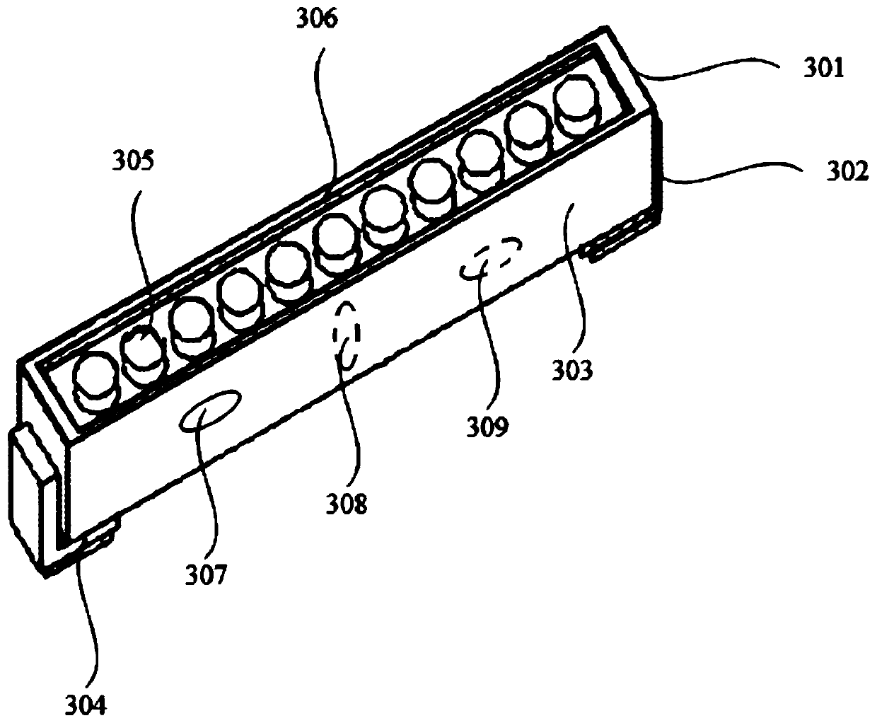 A high power led wall washer