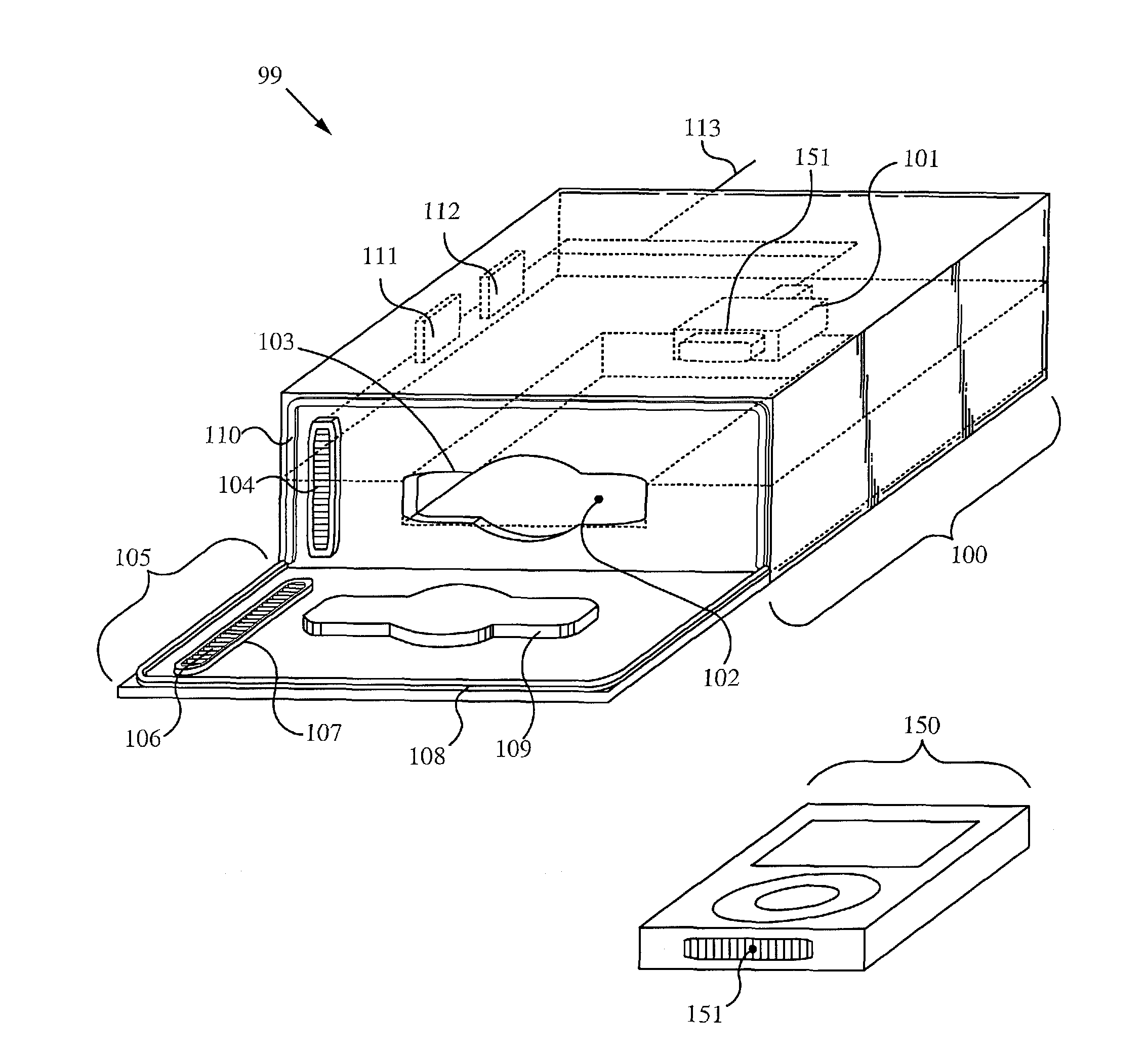 Docking station for an electronic device