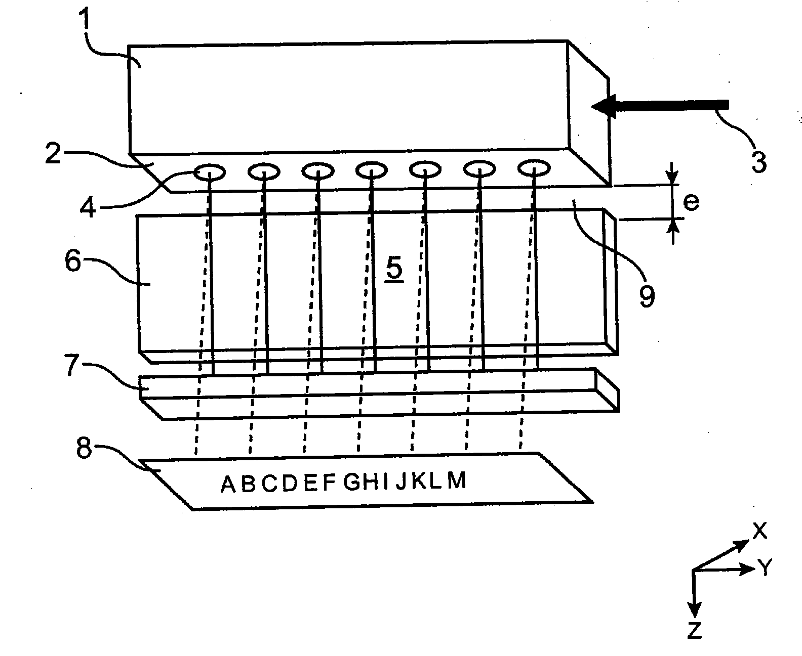 Ink jet print head with automated cleaning at the start of printing