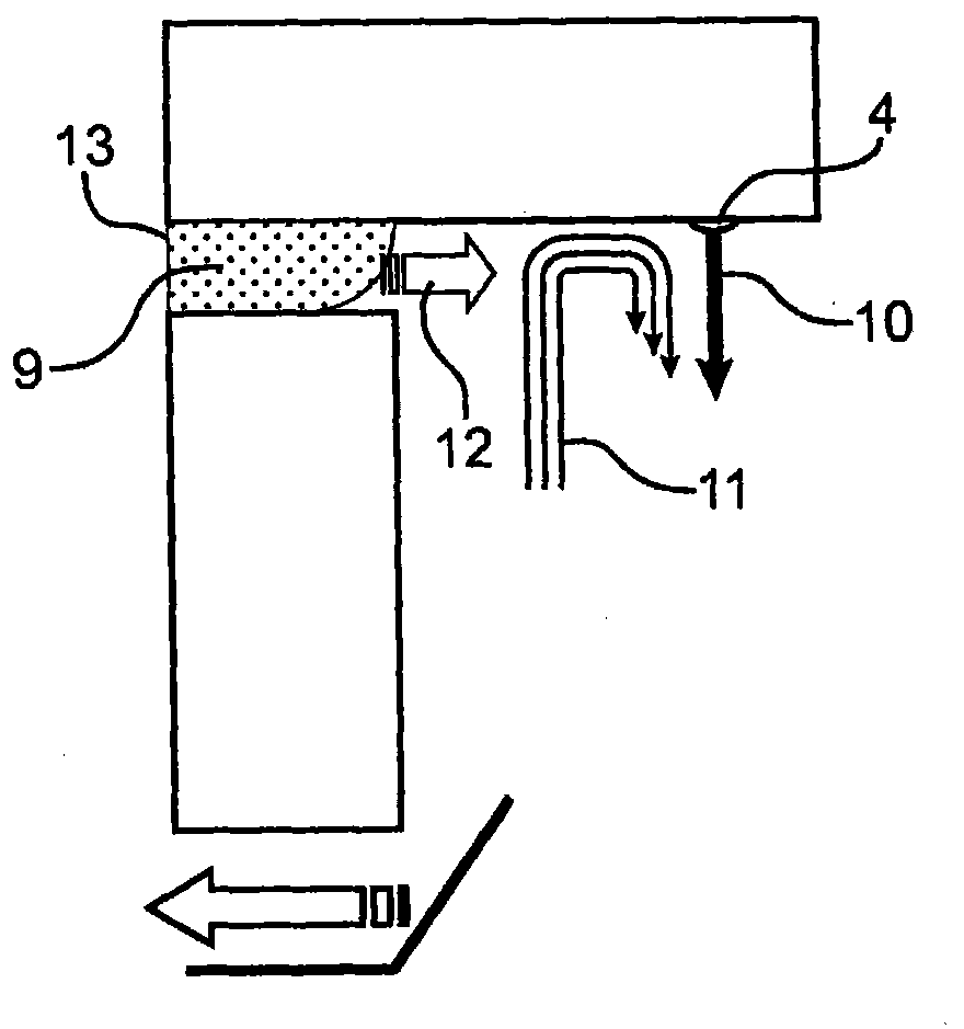 Ink jet print head with automated cleaning at the start of printing