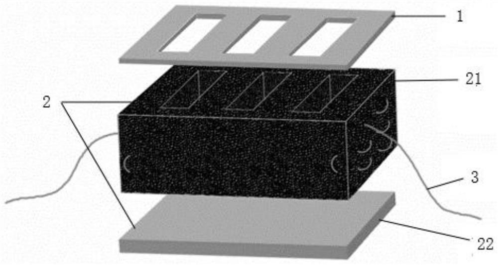 A kind of flexible angle sensor and its preparation method