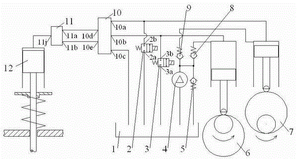 Intensive multifunctional fully variable valve actuation system for 6-cylinder internal combustion engine