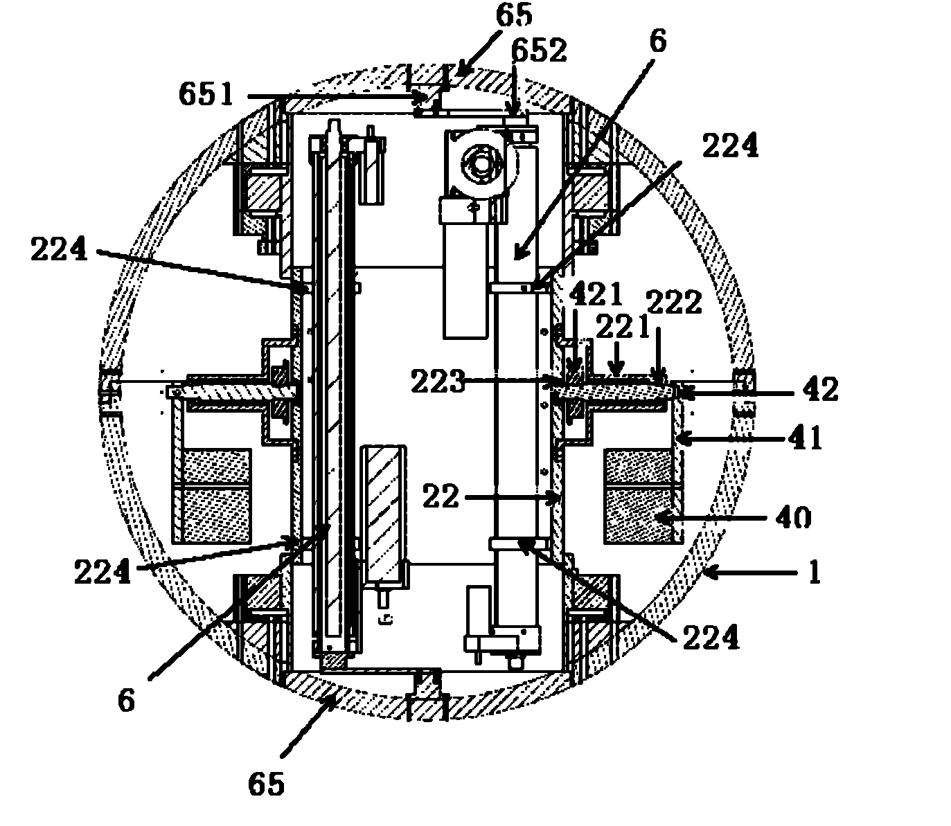 Ball-shaped robot used for detection